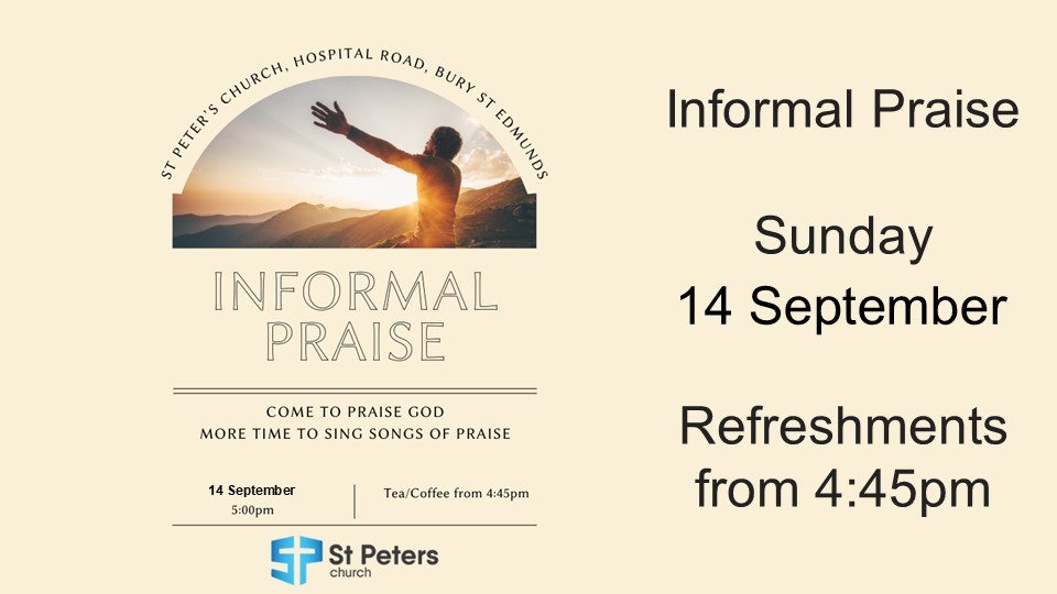 Informal Praise Sept 2025